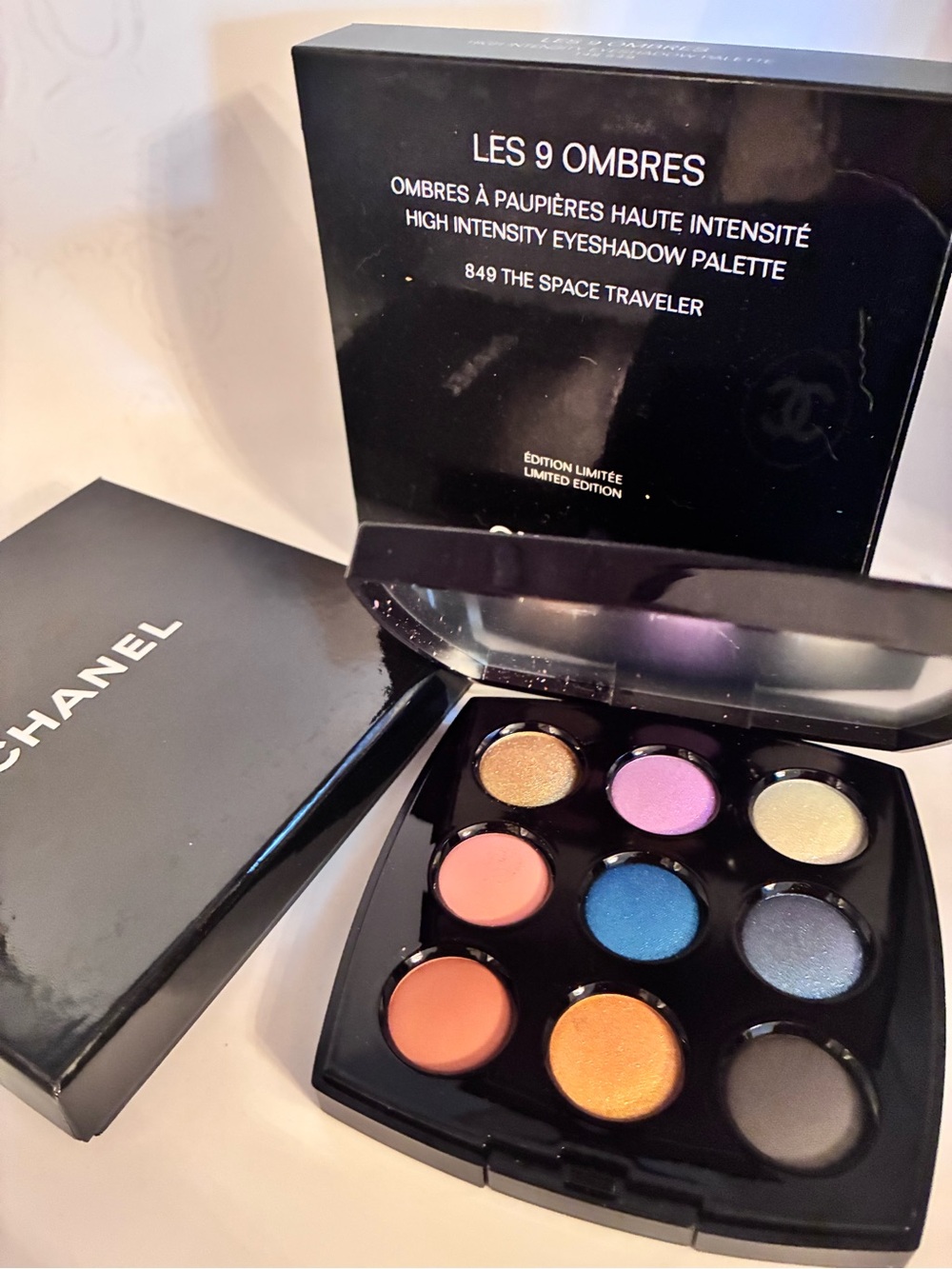 Chanel eyeshadow palette the space traveler